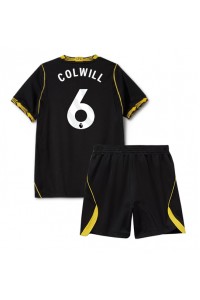 Chelsea Levi Colwill #6 Jalkapallovaatteet Lasten Vieraspeliasu 2026-27 Lyhythihainen (+ Lyhyet housut)